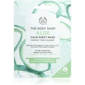 The Body Shop Aloe plátýnková maska 18