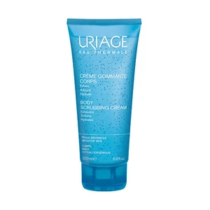 Uriage Hygiène Body Scrubbing Cream tělový peelingový krém pro citlivou pokožku 200 ml