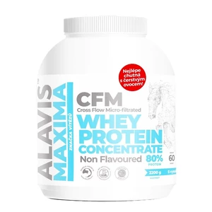 Alavis Maxima CFM Whey Protein Concentrate 2200 g bez příchutě