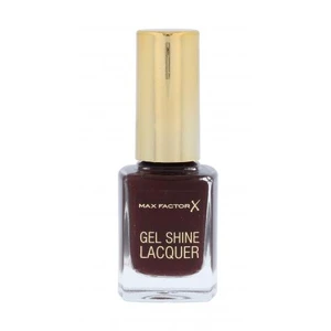 Max Factor Gel Shine 11 ml lak na nechty pre ženy 60 Sheen Merlot bez trblietok