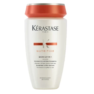 Kérastase Nutritive Bain Satin 1 šampónový kúpeľ pre lesk a ochranu farby normálnych až ľahko citlivých farbených vlasov 250 ml