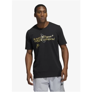 Black Men's T-Shirt adidas Performance - Men's