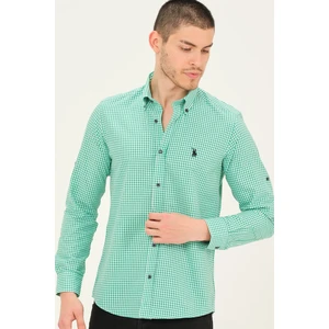 G752 DEWBERRY MEN'S SHIRT-GREEN