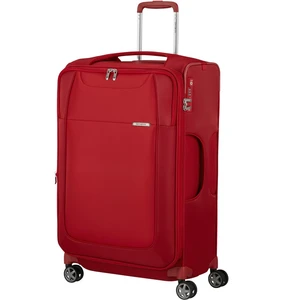 Samsonite Látkový cestovní kufr D'Lite EXP 85/91 l - červená