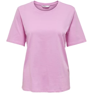 ONLY Dámske tričko ONLNEW ONLY Regular Fit 15256961 Pastel Lavender M