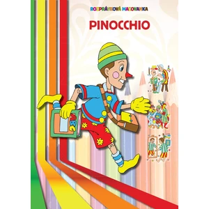 Rozprávková maľovanka Pinocchio [Papírenské zboží]