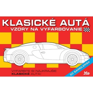 Klasické autá -- Vzory na vyfarbovanie [Papírenské zboží]