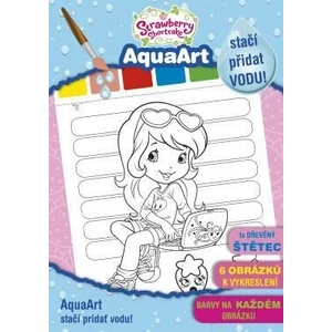 AquaArt Strawberry - omalovánka