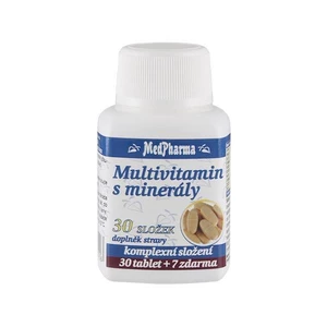 MedPharma Multivitamín s minerály 30 složek 37 tablet