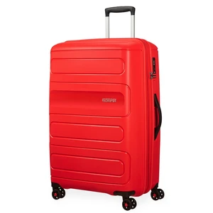 American Tourister Cestovní kufr Sunside EXP 106/118 l - červená