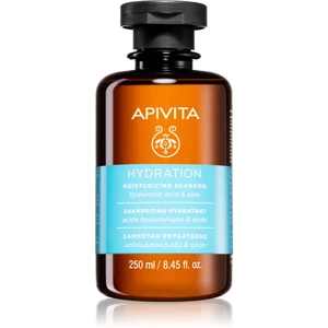 Apivita Holistic Hair Care Hyaluronic Acid & Aloe hydratační šampon pro všechny typy vlasů 250 ml