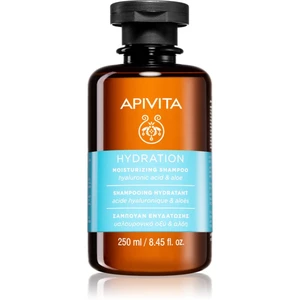 Apivita Holistic Hair Care Hyaluronic Acid & Aloe hydratační šampon pro všechny typy vlasů 250 ml