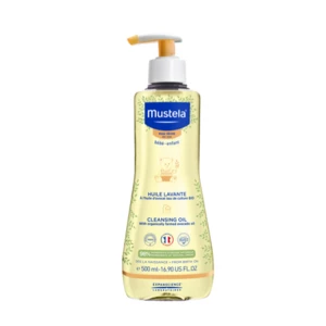Mustela Bébé Cleansing Oil szampon i żel pod prysznic 2w1 dla dzieci 500 ml