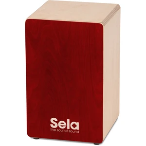 Sela SE 165 Primera Dřevěný cajon Červená