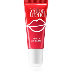 Avon Color Trend Fruity Lips lesk na pery s príchuťou odtieň Strawberry 10 ml