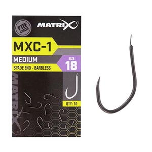 Matrix háčiky mxc-1 barbless spade 10 ks - 18