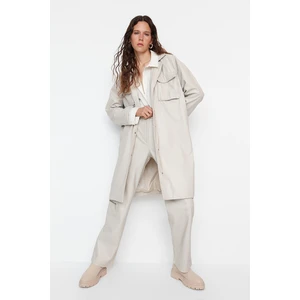 Trendyol Trench Coat - Grau - Parka