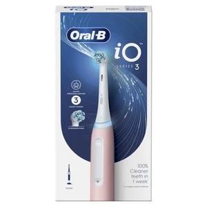 Oral B iO3 elektrický zubní kartáček Pink 1 ks