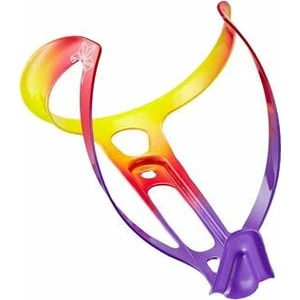 Supacaz Fly Cage Limited Neon Purple/Red/Yellow Porte-vélo sur une bouteille