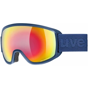 UVEX Topic FM SPH Navy Mat/Mirror Rainbow Okulary narciarskie