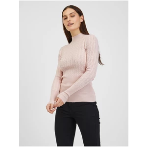 Orsay Light pink ladies sweater - Women