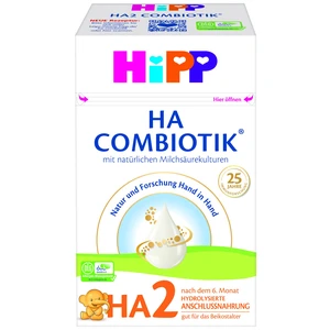 HiPP Výživa pokračovací mléčná kojenecká HA 2 Combiotik® 600 g, od uk. 6. měsíce