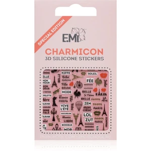 emi Charmicon France nálepky na nehty 3D 1 ks