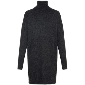 Vero Moda Dámské šaty VMBRILLIANT 10199744 Black MELANGE XL