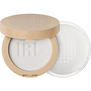 Makeup Revolution IRL Filter matující pudr 2 v 1 odstín Translucent 13 g