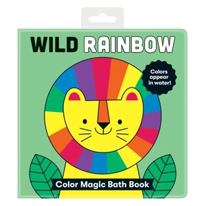 Mudpuppy Color Magic Bath Book Wild Rainbow knížka do vody 0+ y 1 ks