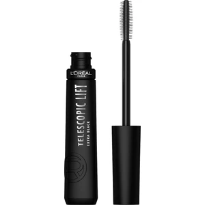 L’Oréal Paris Telescopic Lift Extra Black objemová riasenka v extra čiernej pre objem a natočenie mihalnic 9,9 ml