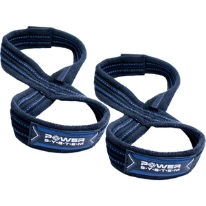 Power System Figure 8 Straps posilovací trhačky barva Blue L/XL 2 ks