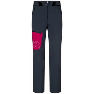 Rock Experience Bongo Talker Woman Pant Blue Nights/Cherries Jubilee S Pantaloni