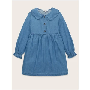 Blue Girly Denim Dress Tom Tailor - Girls