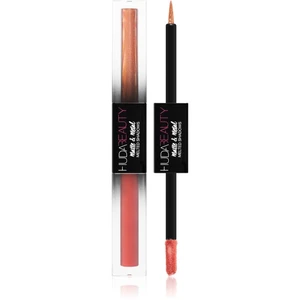 Huda Beauty Matte & Metal Melted tekuté oční stíny odstín Private Jet & Shimmering Sunset 2x2 ml