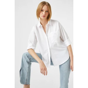 Koton Long Sleeve Poplin Shirt