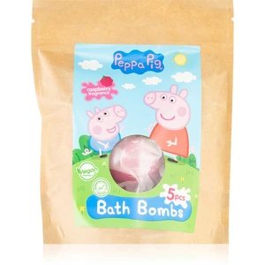 Peppa Pig Bath Bombs šumivá koule do koupele 5x50 g