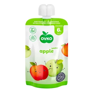 Příkrm jablko - kapsička 120 g   OVKO