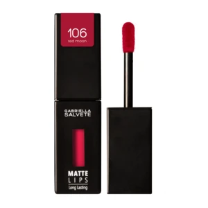 Gabriella Salvete Matte Lips dlouhotrvající tekutá rtěnka s matným efektem odstín 106 Red Moon 4,5 ml