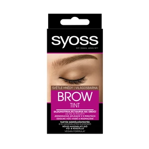 Syoss Brow Tint barva na obočí odstín Light Brown 10 ml
