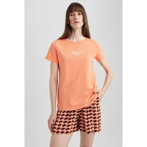 DEFACTO Regular Fit Crew Neck Short Sleeve T-Shirt