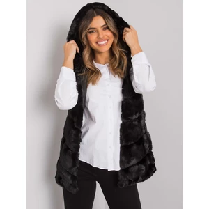 Women's vest Fashionhunters Furry