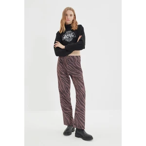 Trendyol Brown Basic Trousers