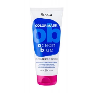 Fanola Color Mask odżywcza maska koloryzująca dla ożywienia koloru Ocean Blue 200 ml