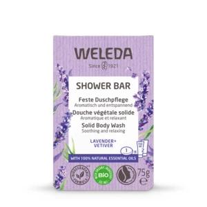 Weleda Shower Bar Lavender tuhé mýdlo s levandulí 75 g