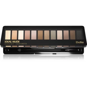 Delia Cosmetics Ideal Nude Color Master paletka očných tieňov odtieň 02 18 g