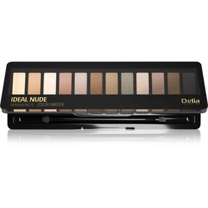 Delia Cosmetics Ideal Nude Color Master paletka očných tieňov odtieň 02 18 g