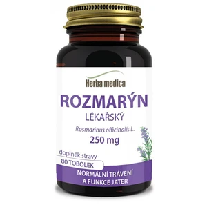 Herba medica Rozmarýn lékařský 250mg, 80 měkkých tobolek