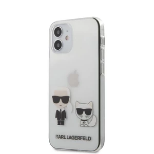 Tok Karl Lagerfeld PC/TPU Karl & Choupette  iPhone 12 mini, transparent