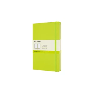 MOLESKINE Zápisník tvrdý žlutozelený čistý L